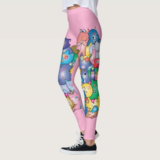 Legging Gatos 3 Leggings (Links)