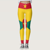 Legging Grenada-Flagge Leggings (Vorderseite)