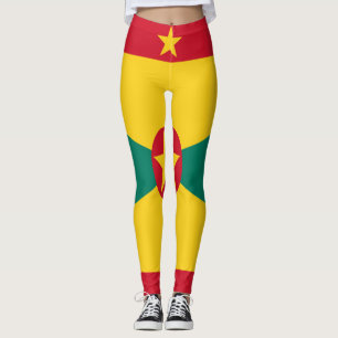 Legging Grenada-Flagge Leggings