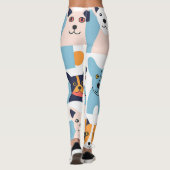 Legging Hunde Picasso Leggings (Rückseite)