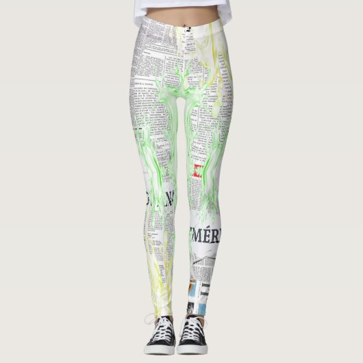 legging journal info-design leggings (Vorderseite)