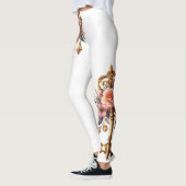 Legging Key and Flowers Leggings (Links)