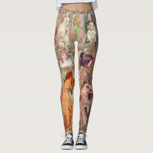 Legging Mucha art Leggings