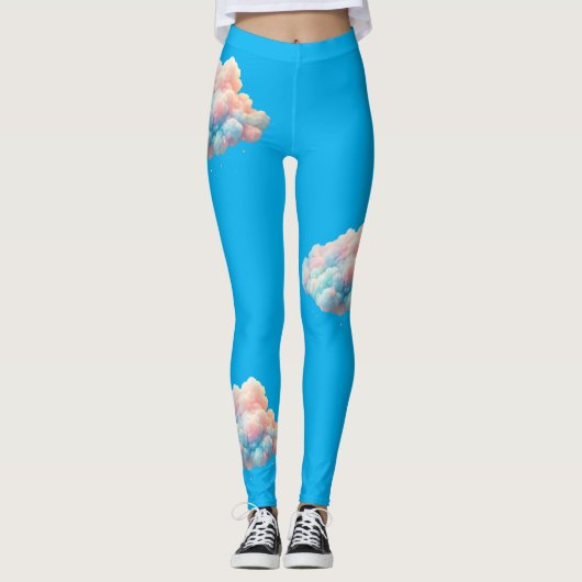 Legging Nuss Leggings (Vorderseite)