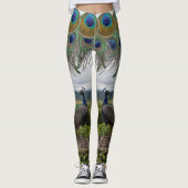 legging peacock leggings (Vorderseite)