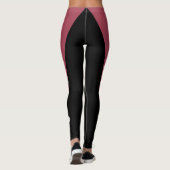 Legging Pole-Fitness-Silhouette: LPF Leggings (Rückseite)