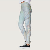 Legging: print Swans Leggings (Links)