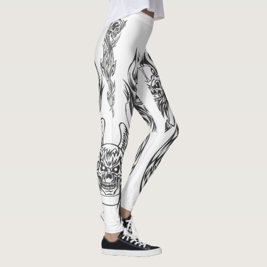 legging Tätowierung Leggings (Rechts)