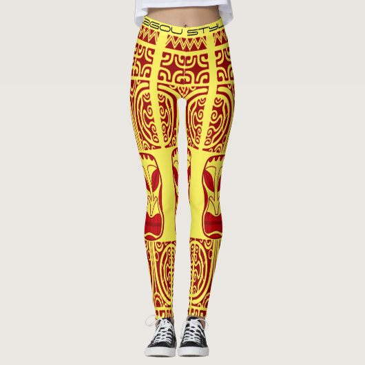 Legging Tribal Tatoo Leggings (Vorderseite)