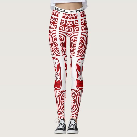 Legging Tribal Tatoo Leggings (Vorderseite)