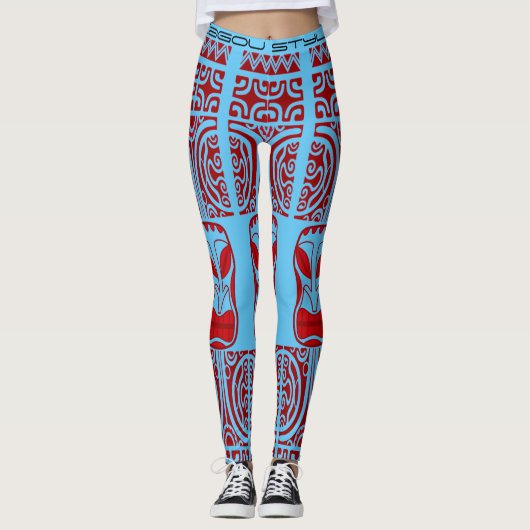 Legging Tribal Tatoo Leggings (Vorderseite)