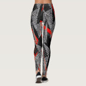 leggings abstract | modern sporty style (Rückseite)