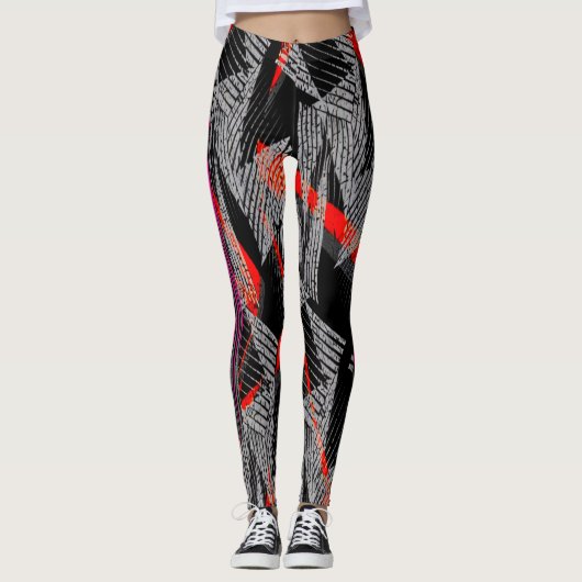 leggings abstract | modern sporty style (Vorderseite)