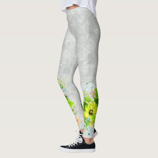 Leggings Abstrakte Art 36 Bildoptionen (Links)