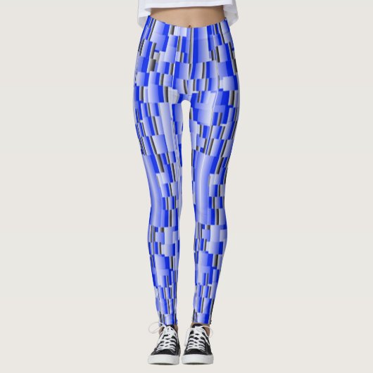 Leggings Abstrakte Form (Vorderseite)