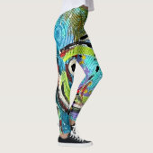 Leggings Abstrakte Kunst (Rechts)