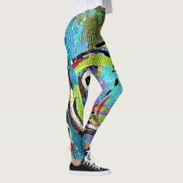 Leggings Abstrakte Kunst