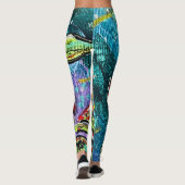Leggings Abstrakte Kunst (Rückseite)