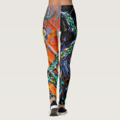 Leggings Abstrakte Kunst (Rückseite)