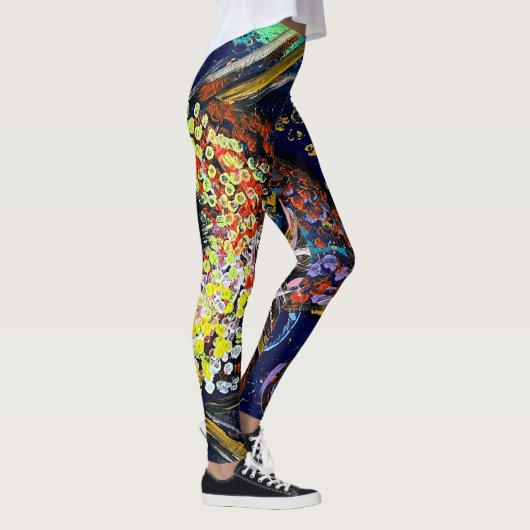 Leggings Abstrakte Kunst (Rechts)