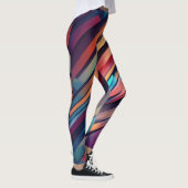 Leggings abstrakter Kunst. (Rechts)