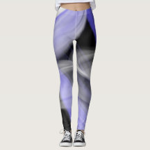Leggings Abstrakter Trend Lavendel Violet