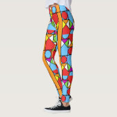 Leggings-Abstraktion #1 Leggings (Links)