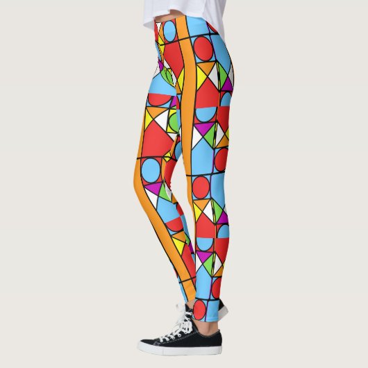 Leggings-Abstraktion #1 Leggings (Links)
