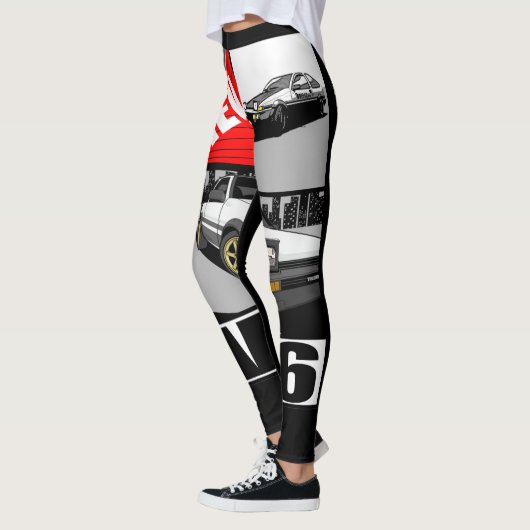 Leggings AE86 durch hohen Rev (Links)