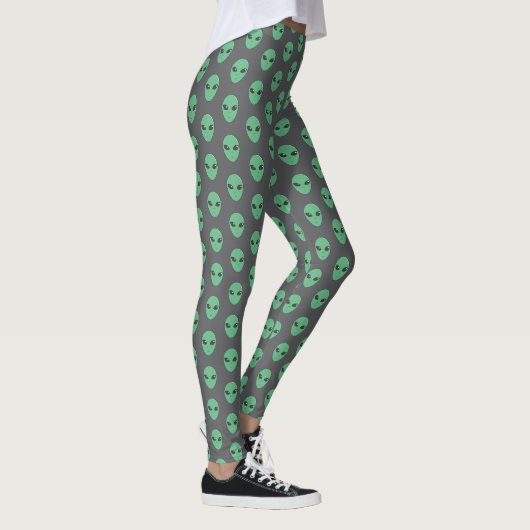 Leggings alienígena verde (Rechts)