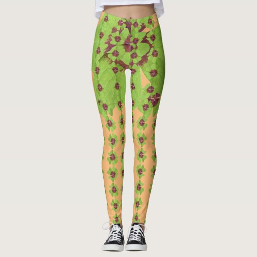 Leggings - Alle "Clover Up-St Patricks" (Vorderseite)