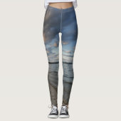 Leggings am Strand (Vorderseite)