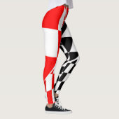 Leggings - Angepasste rot/schwarz korrigierte Mark (Rechts)