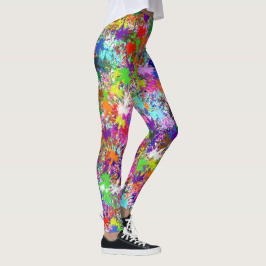 Leggings - Anstrich Spritzer 1 (Rechts)