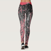Leggings ANTIQUE LACE PATTERN (Rückseite)