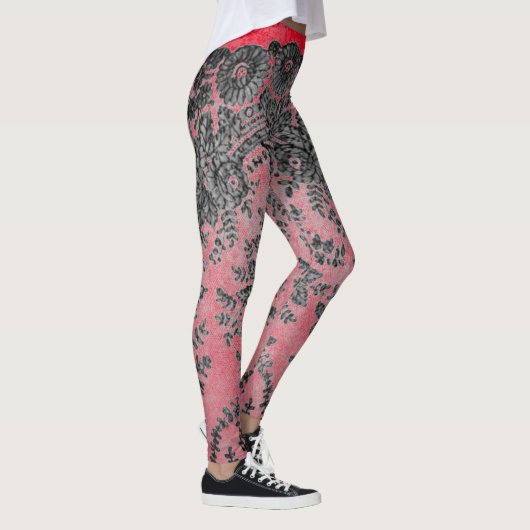 Leggings ANTIQUE LACE PATTERN (Rechts)