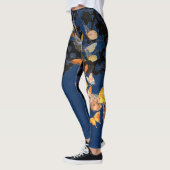 LEGGINGS-ANTIQUE-LEBERPATTER MIT SCHALTFLÄCHEN LEGGINGS (Links)