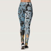 LEGGINGS-ANTIQUE-LEBERPATTER MIT SCHALTFLÄCHEN LEGGINGS (Rückseite)