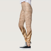Leggings auf Burlap-Sack-Country-Rust (Links)