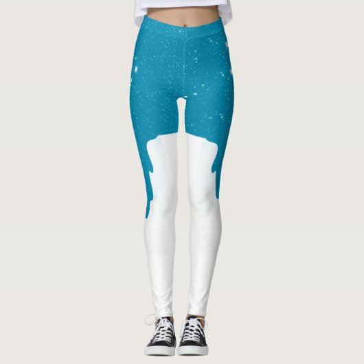 Leggings aufziehen (Vorderseite)