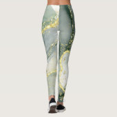 Leggings aus Alkoholfarbe (Rückseite)