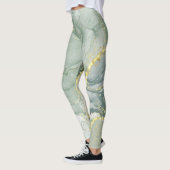 Leggings aus Alkoholfarbe (Links)