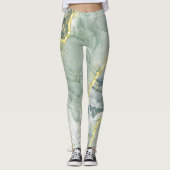 Leggings aus Alkoholfarbe (Vorderseite)