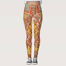 Leggings aus antikem Gold