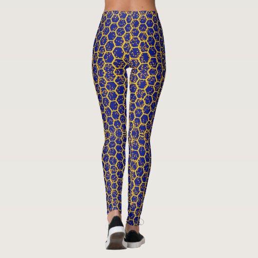 Leggings aus Blauwabenkrauben (Rückseite)