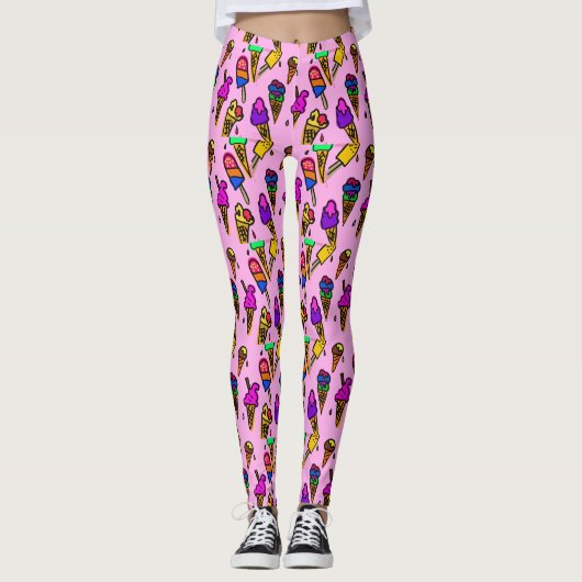 Leggings aus Eiscreme (Vorderseite)