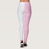 Leggings aus farbenfrohem Marmor (Rückseite)