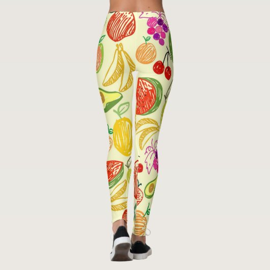 Leggings aus gemischten Früchten (Rückseite)