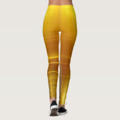 Leggings aus Gold und Weiß (Rückseite)