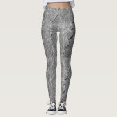 Leggings aus Graustein (Vorderseite)